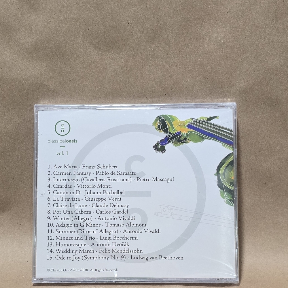Classical Oasis: Classical Oasis Vol. 1 (Audio CD, Classical Oasis) NEW/SEALED - Picture 5 of 6